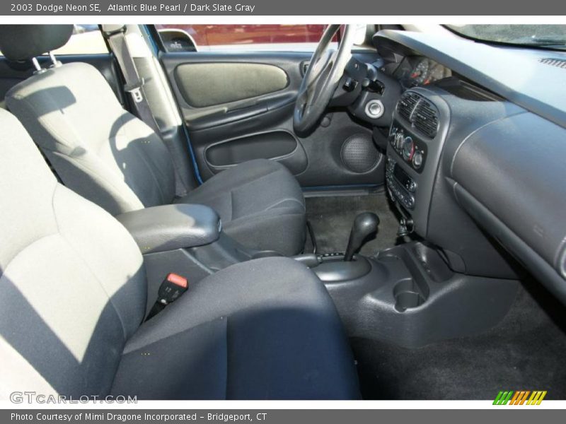 Atlantic Blue Pearl / Dark Slate Gray 2003 Dodge Neon SE