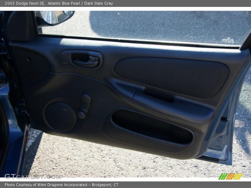 Atlantic Blue Pearl / Dark Slate Gray 2003 Dodge Neon SE