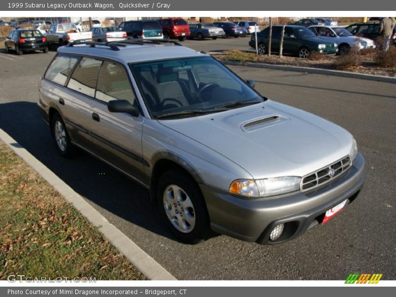 Quicksilver / Gray 1999 Subaru Legacy Outback Wagon