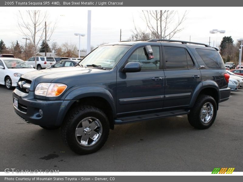 Blue Steel Metallic / Light Charcoal 2005 Toyota Sequoia SR5 4WD