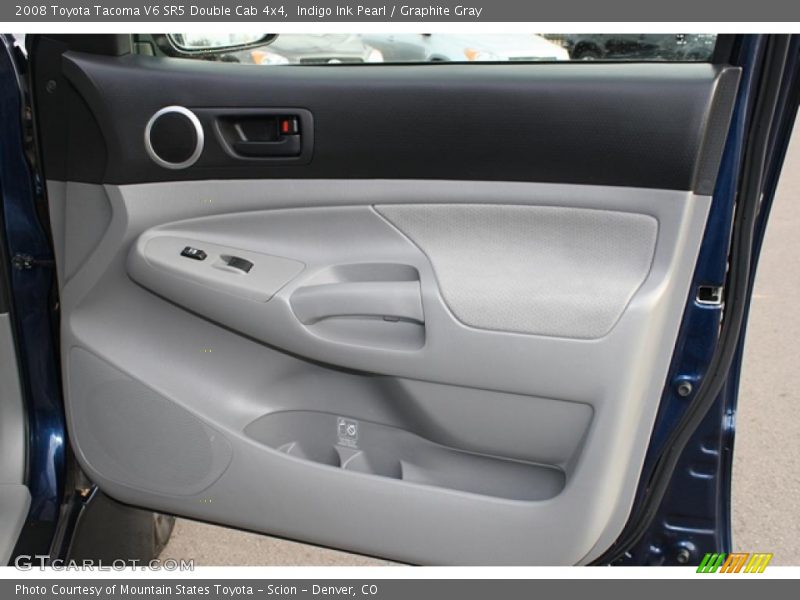 Indigo Ink Pearl / Graphite Gray 2008 Toyota Tacoma V6 SR5 Double Cab 4x4