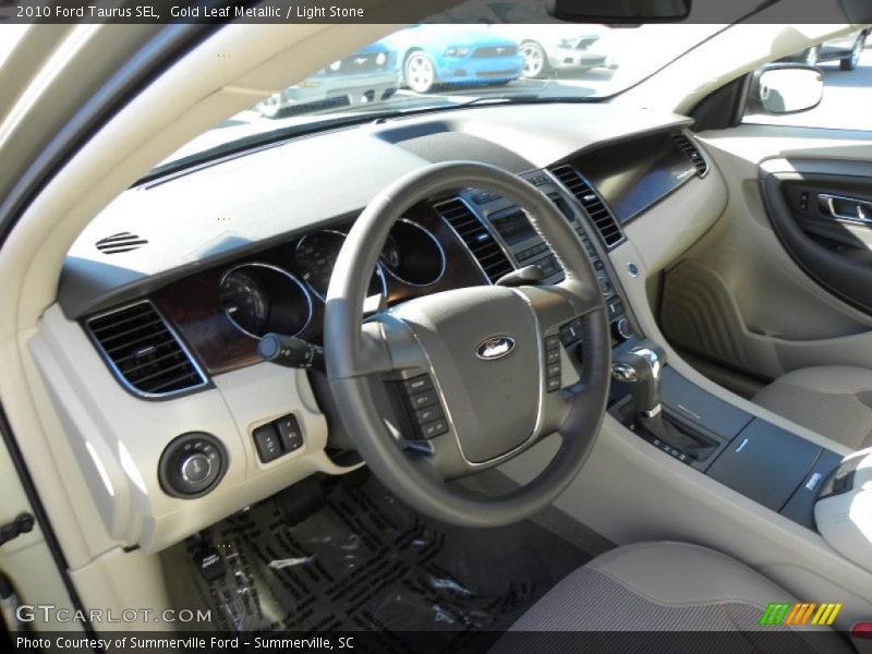 Gold Leaf Metallic / Light Stone 2010 Ford Taurus SEL