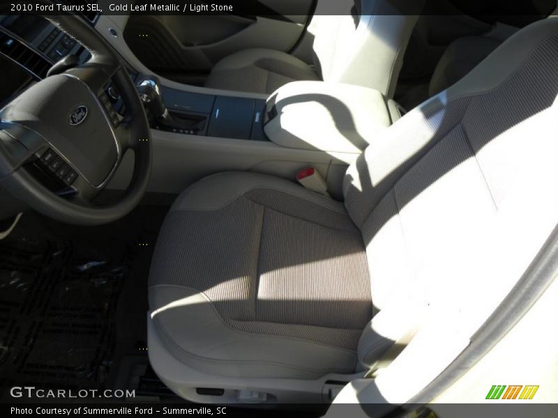 Gold Leaf Metallic / Light Stone 2010 Ford Taurus SEL