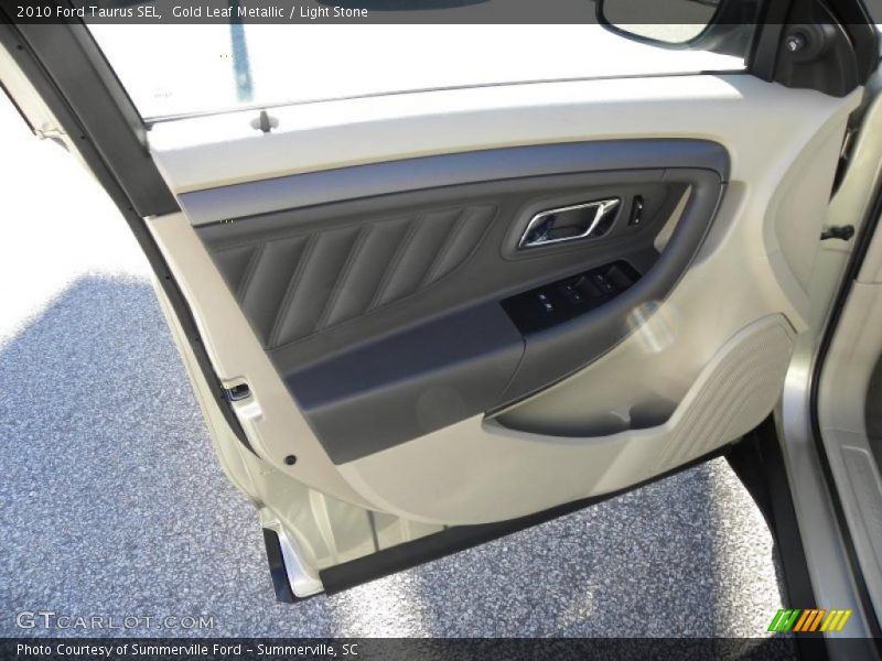 Gold Leaf Metallic / Light Stone 2010 Ford Taurus SEL