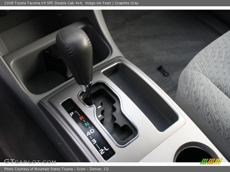 Indigo Ink Pearl / Graphite Gray 2008 Toyota Tacoma V6 SR5 Double Cab 4x4