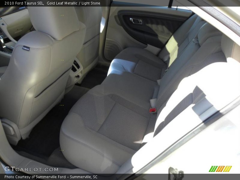 Gold Leaf Metallic / Light Stone 2010 Ford Taurus SEL