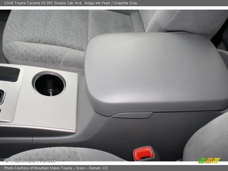 Indigo Ink Pearl / Graphite Gray 2008 Toyota Tacoma V6 SR5 Double Cab 4x4