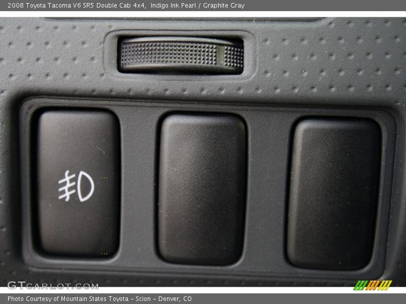 Indigo Ink Pearl / Graphite Gray 2008 Toyota Tacoma V6 SR5 Double Cab 4x4