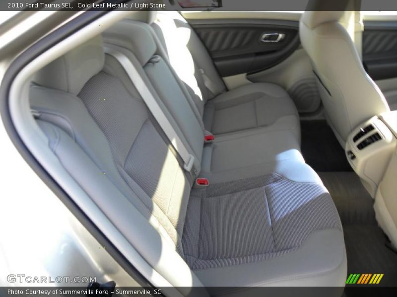 Gold Leaf Metallic / Light Stone 2010 Ford Taurus SEL