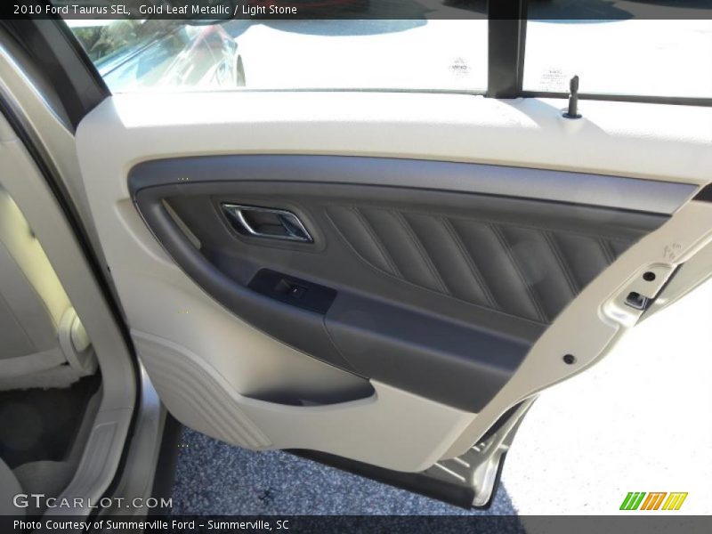 Gold Leaf Metallic / Light Stone 2010 Ford Taurus SEL