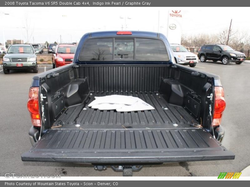 Indigo Ink Pearl / Graphite Gray 2008 Toyota Tacoma V6 SR5 Double Cab 4x4