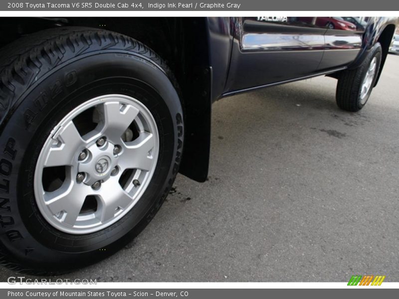 Indigo Ink Pearl / Graphite Gray 2008 Toyota Tacoma V6 SR5 Double Cab 4x4