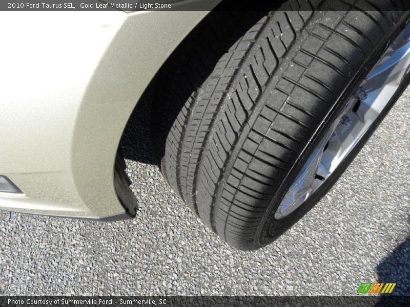 Gold Leaf Metallic / Light Stone 2010 Ford Taurus SEL
