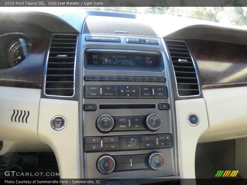 Gold Leaf Metallic / Light Stone 2010 Ford Taurus SEL