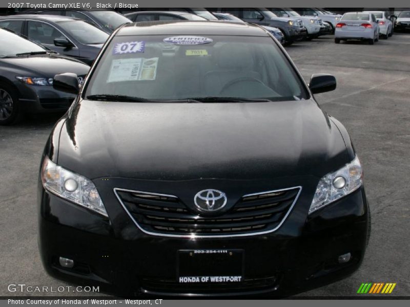 Black / Bisque 2007 Toyota Camry XLE V6