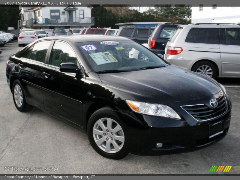 Black / Bisque 2007 Toyota Camry XLE V6