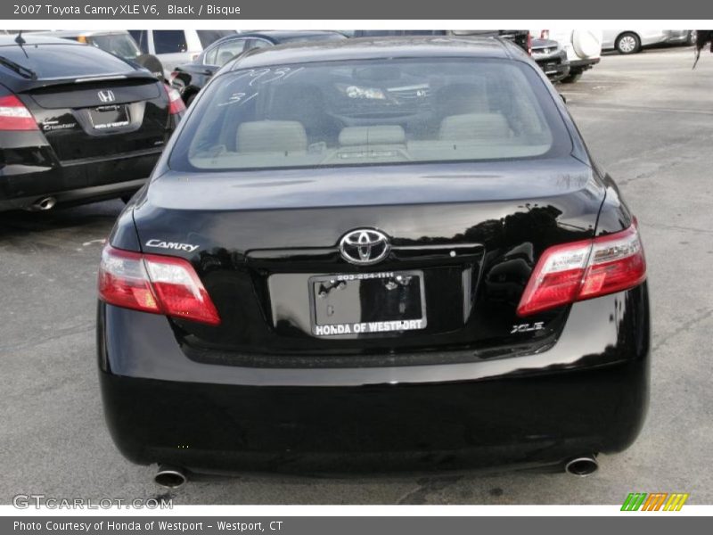 Black / Bisque 2007 Toyota Camry XLE V6
