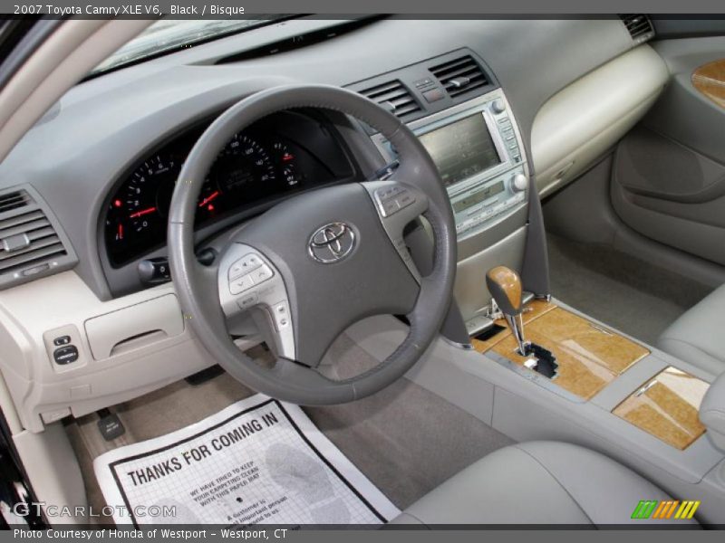 Black / Bisque 2007 Toyota Camry XLE V6