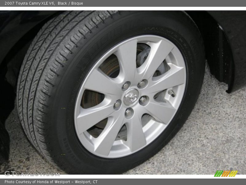 Black / Bisque 2007 Toyota Camry XLE V6