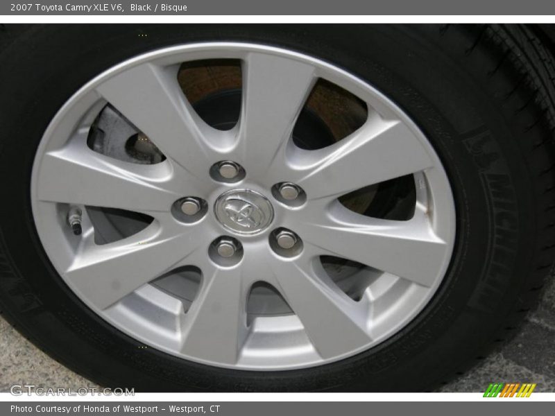 Black / Bisque 2007 Toyota Camry XLE V6