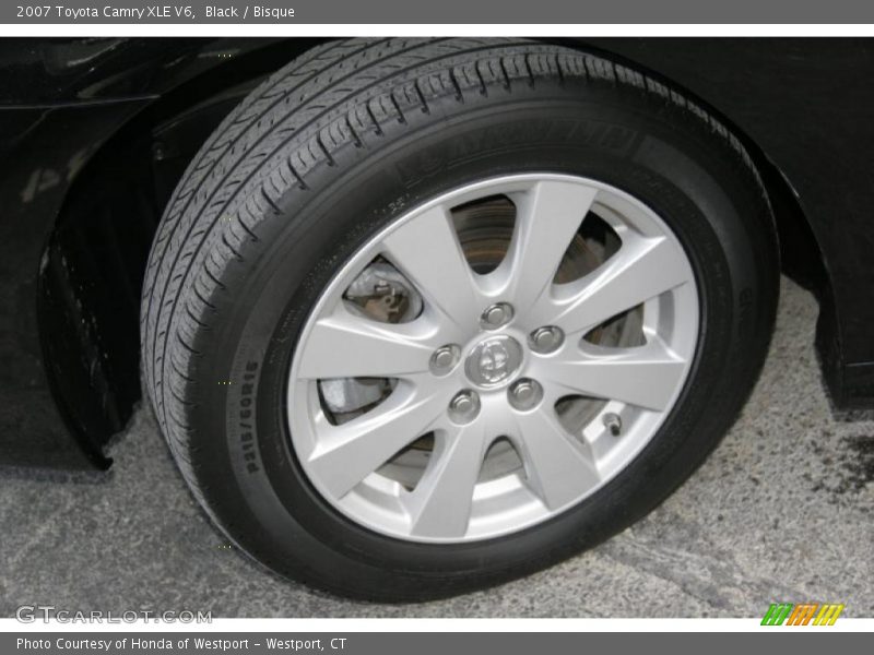 Black / Bisque 2007 Toyota Camry XLE V6