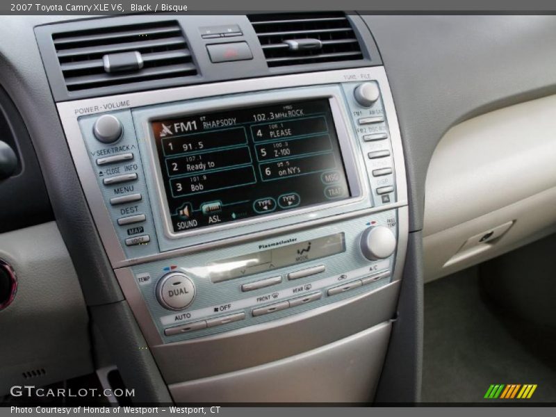 Black / Bisque 2007 Toyota Camry XLE V6