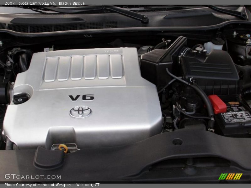 Black / Bisque 2007 Toyota Camry XLE V6