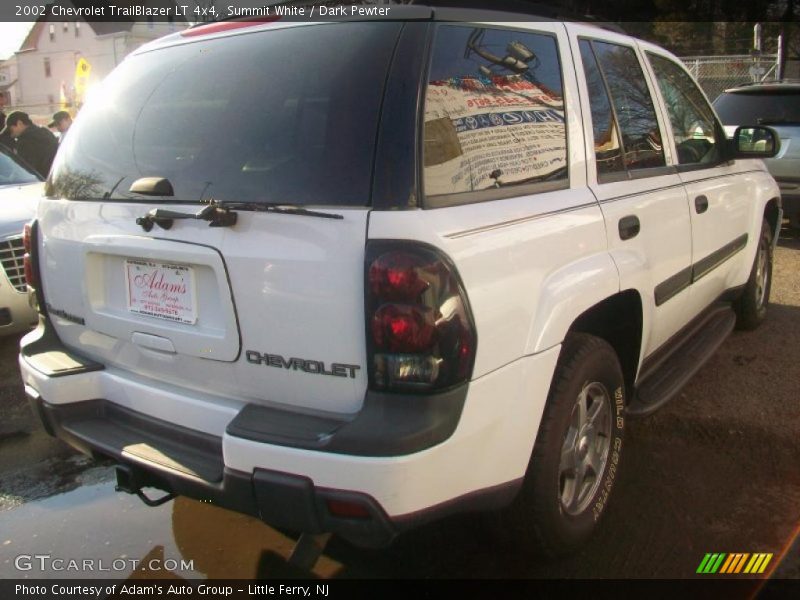 Summit White / Dark Pewter 2002 Chevrolet TrailBlazer LT 4x4
