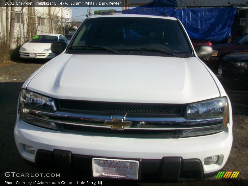 Summit White / Dark Pewter 2002 Chevrolet TrailBlazer LT 4x4