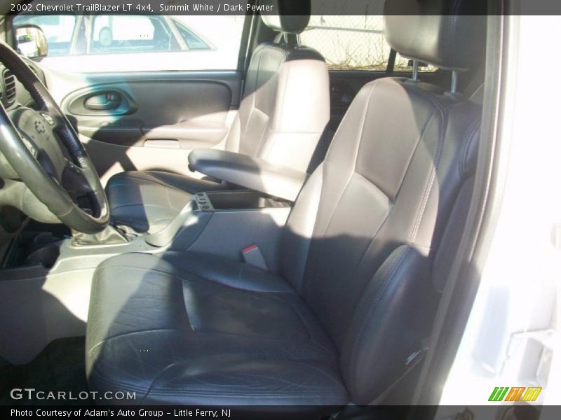 Summit White / Dark Pewter 2002 Chevrolet TrailBlazer LT 4x4
