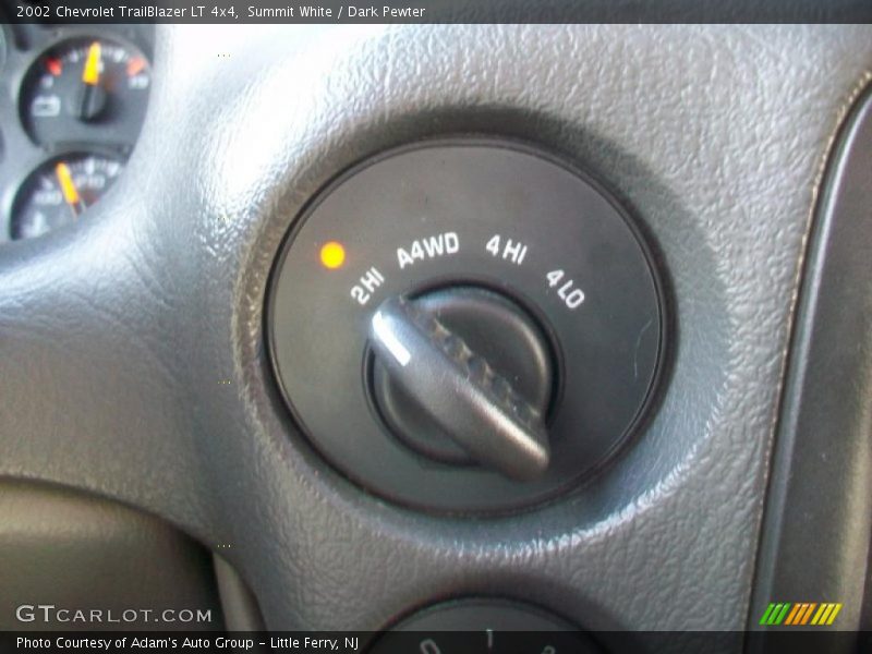 Summit White / Dark Pewter 2002 Chevrolet TrailBlazer LT 4x4