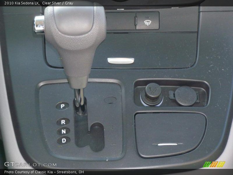 Clear Silver / Gray 2010 Kia Sedona LX