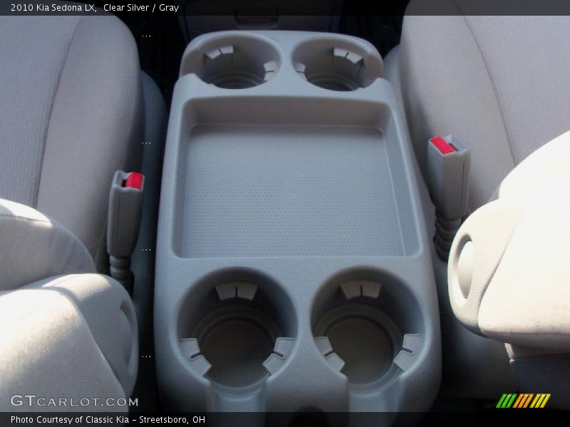 Clear Silver / Gray 2010 Kia Sedona LX