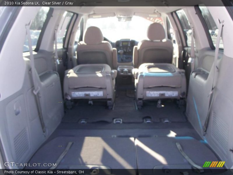 Clear Silver / Gray 2010 Kia Sedona LX