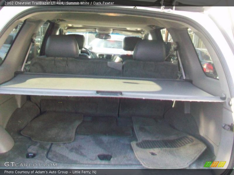 Summit White / Dark Pewter 2002 Chevrolet TrailBlazer LT 4x4
