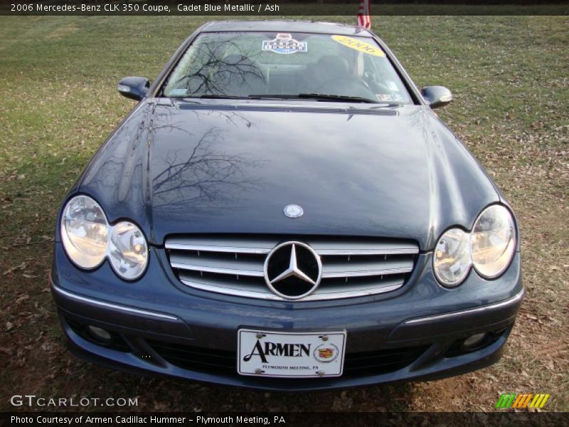 Cadet Blue Metallic / Ash 2006 Mercedes-Benz CLK 350 Coupe