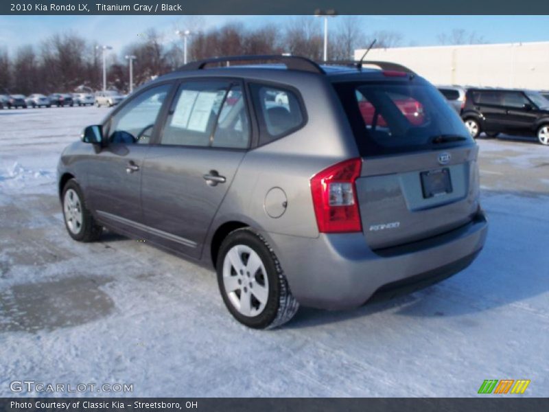 Titanium Gray / Black 2010 Kia Rondo LX