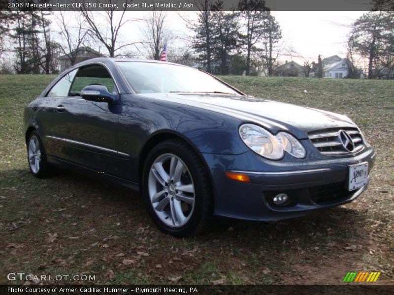 Cadet Blue Metallic / Ash 2006 Mercedes-Benz CLK 350 Coupe