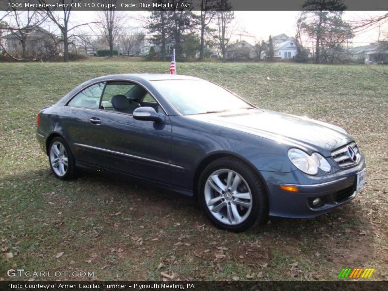 Cadet Blue Metallic / Ash 2006 Mercedes-Benz CLK 350 Coupe