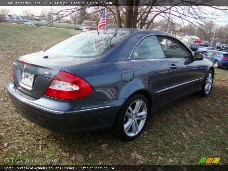 Cadet Blue Metallic / Ash 2006 Mercedes-Benz CLK 350 Coupe