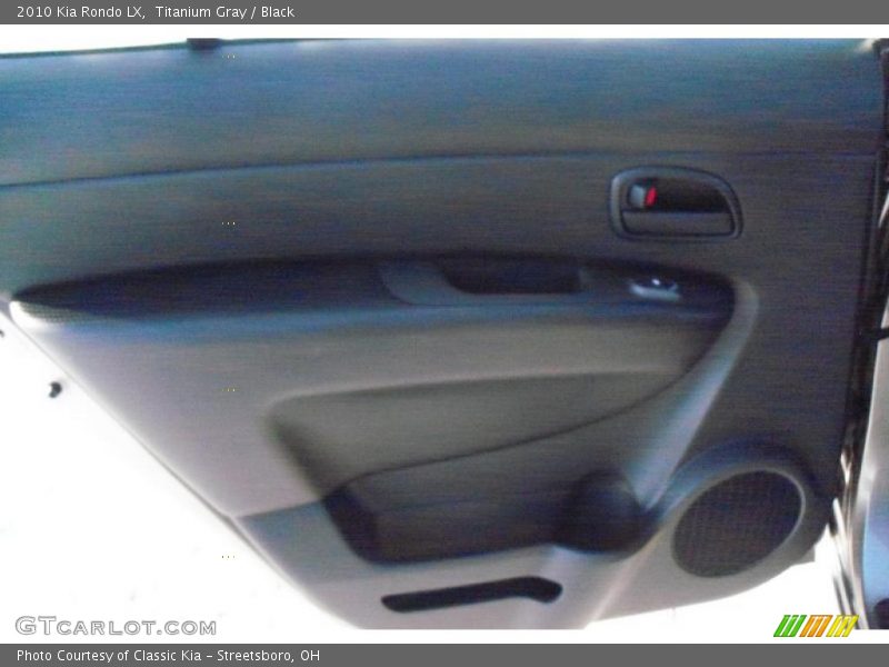 Titanium Gray / Black 2010 Kia Rondo LX