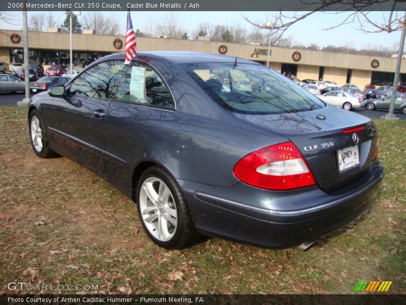 Cadet Blue Metallic / Ash 2006 Mercedes-Benz CLK 350 Coupe