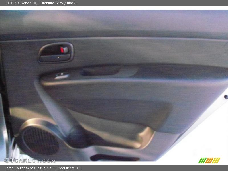Titanium Gray / Black 2010 Kia Rondo LX