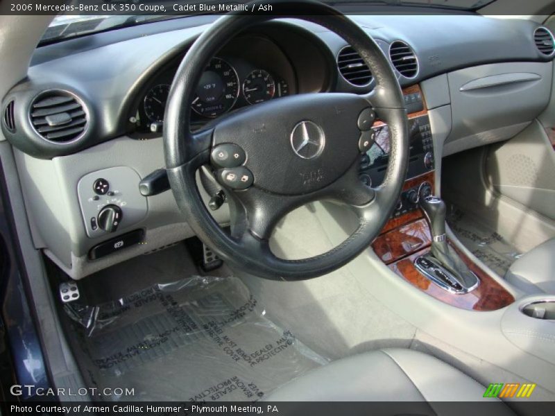 Cadet Blue Metallic / Ash 2006 Mercedes-Benz CLK 350 Coupe