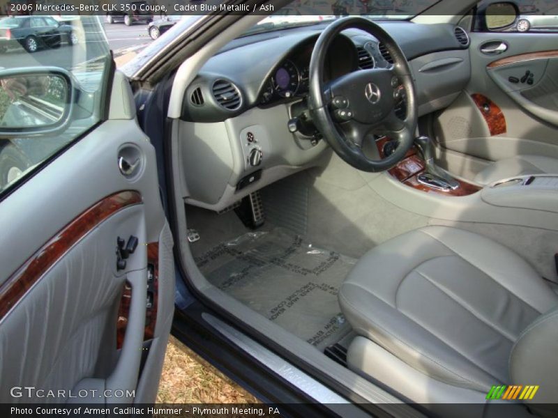 Cadet Blue Metallic / Ash 2006 Mercedes-Benz CLK 350 Coupe
