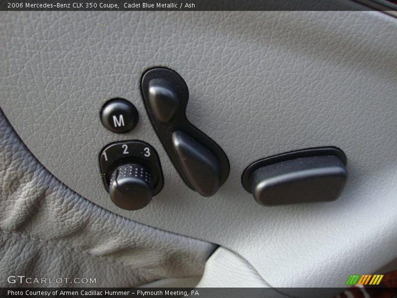 Cadet Blue Metallic / Ash 2006 Mercedes-Benz CLK 350 Coupe