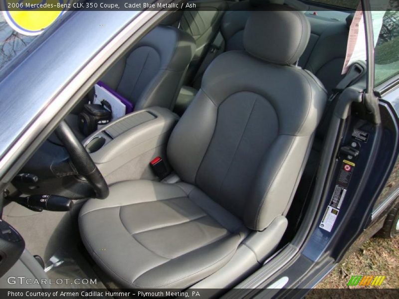 Cadet Blue Metallic / Ash 2006 Mercedes-Benz CLK 350 Coupe