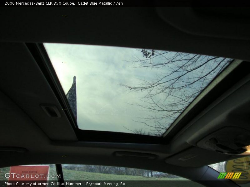 Cadet Blue Metallic / Ash 2006 Mercedes-Benz CLK 350 Coupe