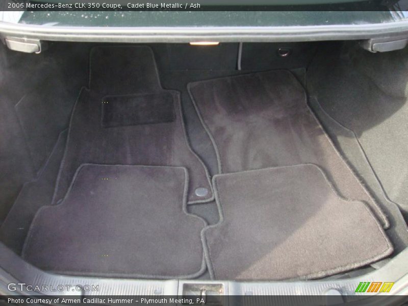 Cadet Blue Metallic / Ash 2006 Mercedes-Benz CLK 350 Coupe