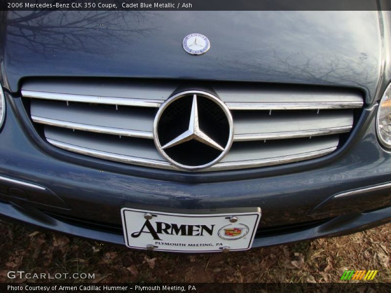 Cadet Blue Metallic / Ash 2006 Mercedes-Benz CLK 350 Coupe